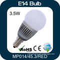 Red Light 3W E14 LED Bulb